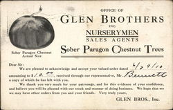 Office of Glen Brothers Inc. Postcard