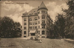 Plymouth Inn Northampton, MA Postcard Postcard Postcard