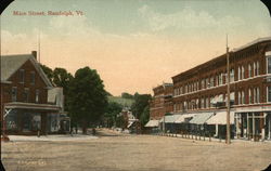 Main Street Randolph, VT Postcard Postcard Postcard