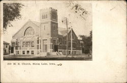 M.E. Church Postcard