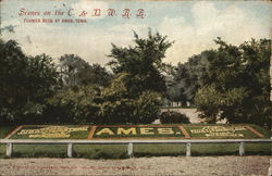 Flower Beds Ames, IA Postcard Postcard Postcard