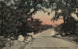 Bridge across Minnehaha Creek Postcard