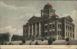 Polk Co. Court House Crookston, MN Postcard Postcard Postcard