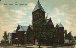 First Christian Church Postcard