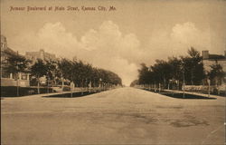 Armour Boulevard at Main Street Armour Boulevard at Main Street