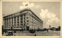 Hudson's Bay Co. Store, The Mall & Parliament Buildings Winnipeg, MB Canada Manitoba Postcard Postcard Postcard