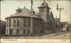 M.E. Church Patton, PA Postcard Postcard Postcard