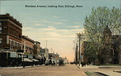 Montana Avenue, Looking East Montana Avenue, Looking East
