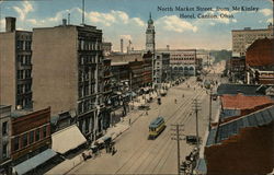 North Market Street From McKinley Hotel North Market Street From McKinley Hotel