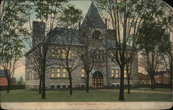 High School Building Amherst, OH Postcard Postcard Postcard