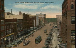 Main Street North from Buchtel Hotel Main Street North from Buchtel Hotel