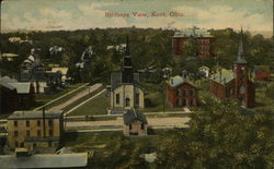 Birdseye View Kent, OH Postcard Postcard Postcard