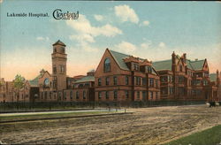 View of Lakeside Hospital Cleveland, OH Postcard Postcard Postcard