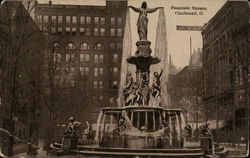 Fountain Square Cincinnati, OH Postcard Postcard Postcard