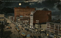 East Side of Square by Night East Side of Square by Night