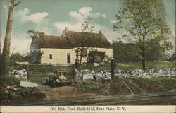 Old Ehle Fort, Built 1745 Postcard