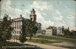 University Buildings Facing College Place Syracuse, NY Postcard Postcard Postcard