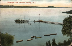 Saratoga Lake Postcard