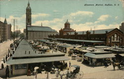 Chippewa Market Buffalo, NY Postcard Postcard Postcard