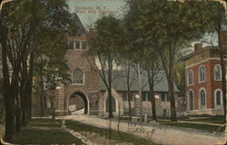Fort Hill Entrance Auburn, NY Postcard Postcard Postcard
