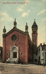 Holy Ghost Church Providence, RI Postcard Postcard Postcard