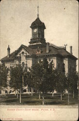 Hughes County Court House Pierre, SD Postcard Postcard Postcard