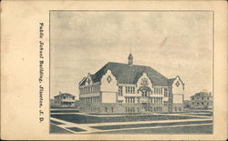 Public School Building Sisseton, SD Postcard Postcard Postcard