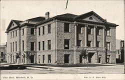 City Hall Mitchell, SD Postcard Postcard Postcard