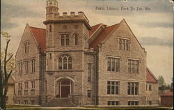 Public Library Postcard