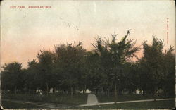 City Park Brodhead, WI Postcard Postcard Postcard