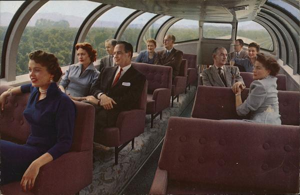 Astra Dome Observation Lounge - Union Pacific Railroad
