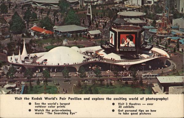 Kodak World Fair Pavilion 1964 NY Worlds Fair