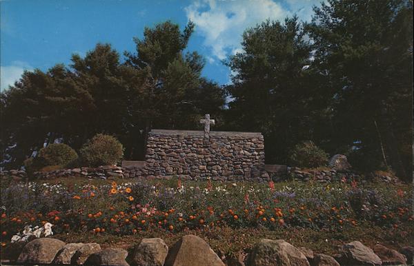 The Altar of the Cathedral of the Pines Rindge New Hampshire