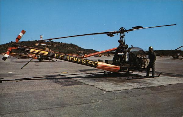The OH-23 Raven Helicopter Fort Wolters Texas