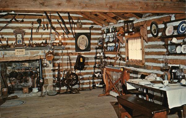 Swiss Historical Village - Interior of Community Building New Glarus Wisconsin