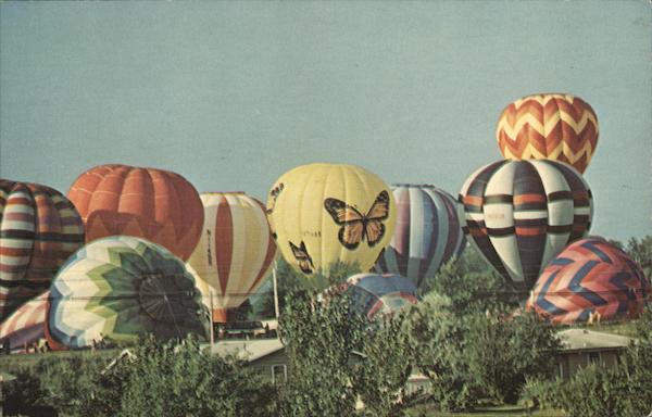 US National Hot Air Balloon Championship Indianola Iowa