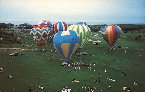 Annual Balloon Race New Seabury Massachusetts Hugo G. Poisson
