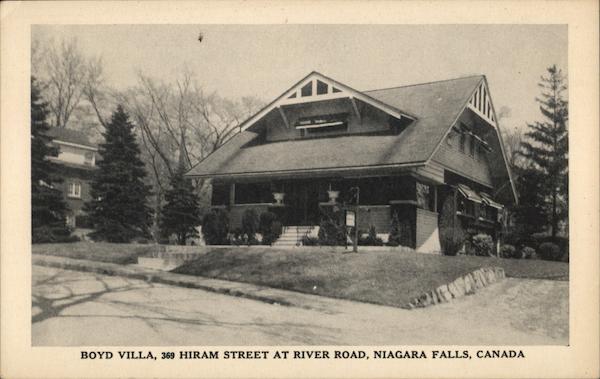 Boyd Villa Niagara Falls ON Canada Ontario