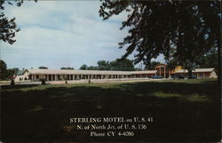 Sterling Motel Postcard