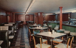 Rex Hotel cafe Postcard