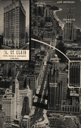 The St. Clair Hotel Rooms & Apartments Postcard