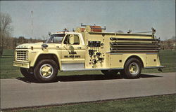 Boyer Pumper Delivered to: Iberia Paris Police Jury Postcard