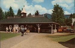 The Train Station, Santa's Village Jefferson, NH Postcard Postcard Postcard