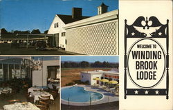 Winding Brook Lodge Keene, NH Postcard Postcard Postcard