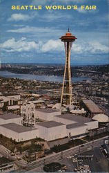 Aerial View of Fair and Space Needle Aerial View of Fair and Space Needle