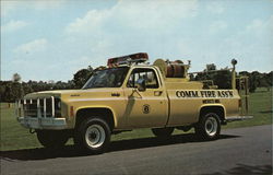 Boyer Brush Truck Mexico, IN Trucks Postcard Postcard Postcard