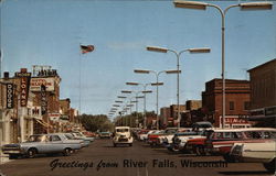 Street Scene Postcard