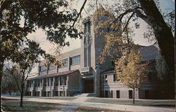 Eastern Illinois State College - Lantz Gymnasium Postcard