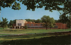 Library, Southern Illinois University Postcard