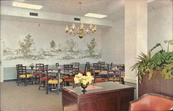 Plymouth Place - Dining Room Postcard